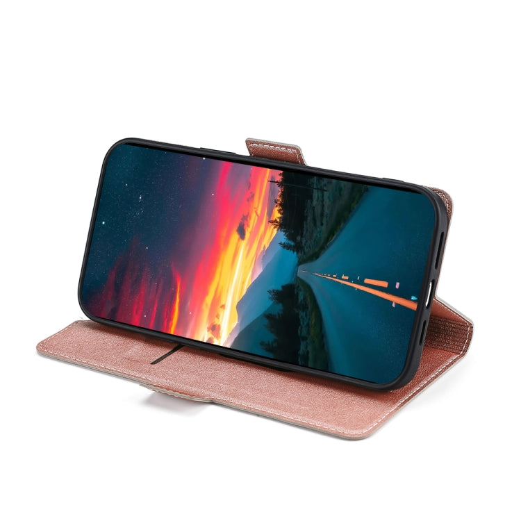 For Blackview A80 / A80S Ultra-thin Voltage Side Buckle PU + TPU Leather Phone Case(Rose Gold) - More Brand by buy2fix | Online Shopping UK | buy2fix