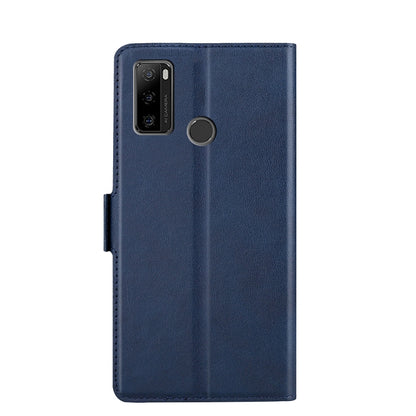 For Ulefone Note 10 Ultra-thin Voltage Side Buckle PU + TPU Leather Phone Case(Blue) - Ulefone Cases by buy2fix | Online Shopping UK | buy2fix