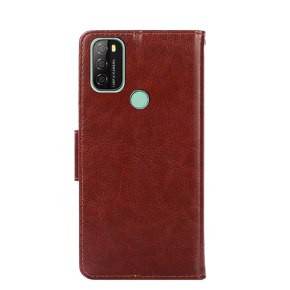 For Blackview A70 Crystal Texture Leather Phone Case(Brown) - More Brand by buy2fix | Online Shopping UK | buy2fix