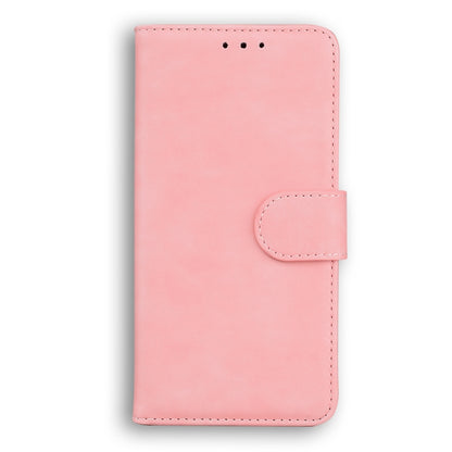 For Blackview A80 Skin Feel Pure Color Flip Leather Phone Case(Pink) - More Brand by buy2fix | Online Shopping UK | buy2fix