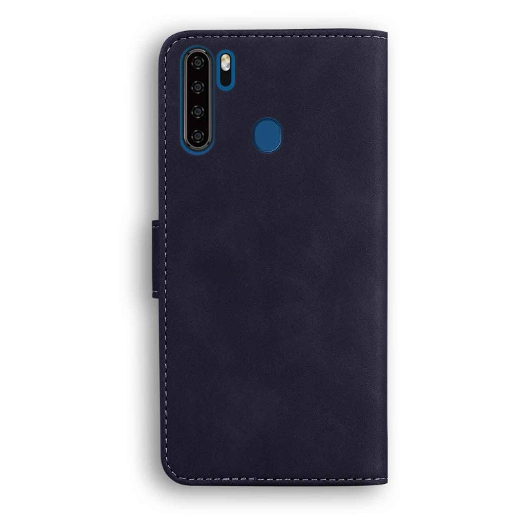 For Blackview A80 Pro Skin Feel Pure Color Flip Leather Phone Case(Black) - More Brand by buy2fix | Online Shopping UK | buy2fix