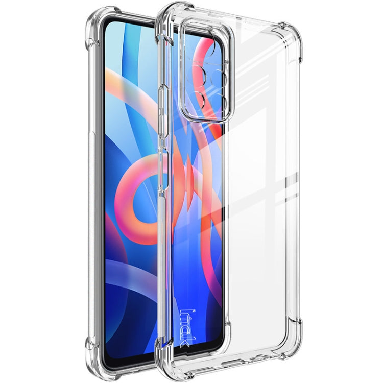 For Xiaomi Redmi Note 11 5G / Note 11T 5G Global / Poco M4 Pro 5G / Note 11S 5G Global imak TPU Phone Case with Screen Protector(Transparent) - Xiaomi Cases by imak | Online Shopping UK | buy2fix