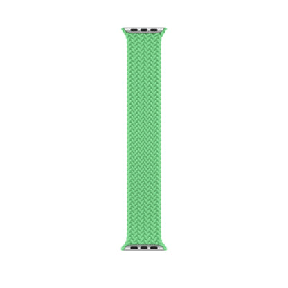 150mm Nylon Braided Watch Band For Apple Watch Ultra 49mm&Watch Ultra 2 49mm / Series 9&8&7 45mm / SE 3&SE 2&6&SE&5&4 44mm / 3&2&1 42mm Green) - Watch Bands by buy2fix | Online Shopping UK | buy2fix