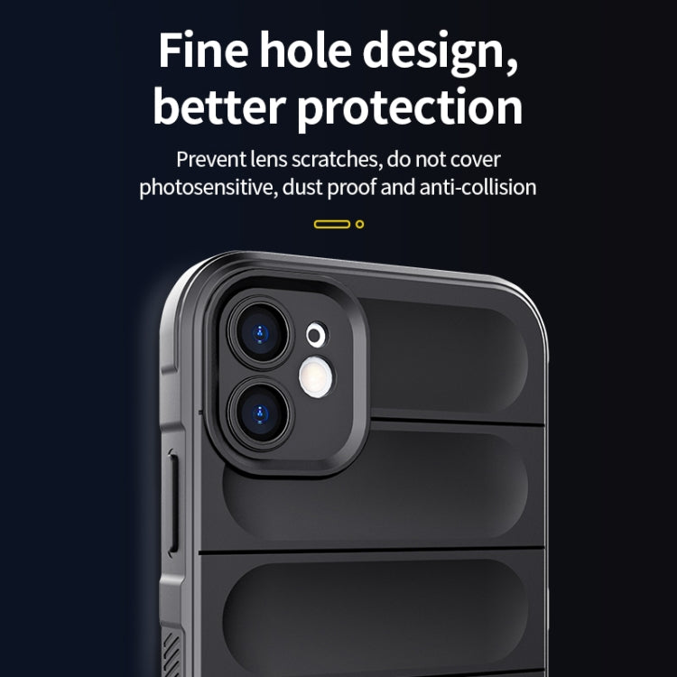 For iPhone 11 Pro Max Magic Shield TPU + Flannel Phone Case (Grey) - iPhone 11 Pro Max Cases by buy2fix | Online Shopping UK | buy2fix