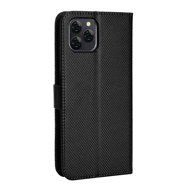 For Blackview A95 Diamond Texture Leather Phone Case(Black) - More Brand by buy2fix | Online Shopping UK | buy2fix