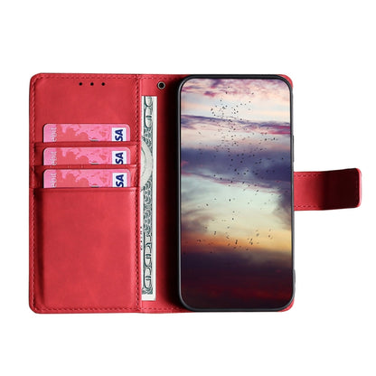 For Blackview A55 Skin Feel Crocodile Magnetic Clasp Leather Phone Case(Red) - More Brand by buy2fix | Online Shopping UK | buy2fix