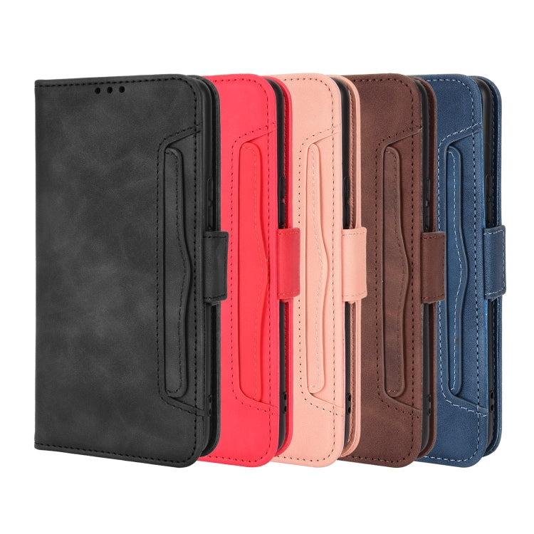 For Blackview A50 Skin Feel Calf Pattern Leather Phone Case(Black) - More Brand by buy2fix | Online Shopping UK | buy2fix