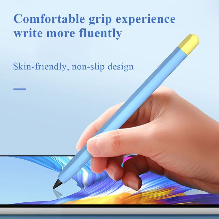 Contrasting Color Series Liquid Silicone Protective Case For Honor Magic Pencil 2(Sky Blue) - Pencil Accessories by buy2fix | Online Shopping UK | buy2fix