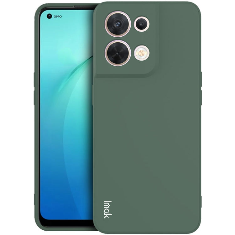 For OPPO Reno8 5G / Reno8 Pro 5G Global IMAK UC-4 Series Straight Edge TPU Soft Protective Case(Dark Green) - OPPO Cases by imak | Online Shopping UK | buy2fix