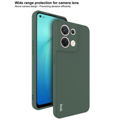 For OPPO Reno8 5G / Reno8 Pro 5G Global IMAK UC-4 Series Straight Edge TPU Soft Protective Case(Black) - OPPO Cases by imak | Online Shopping UK | buy2fix