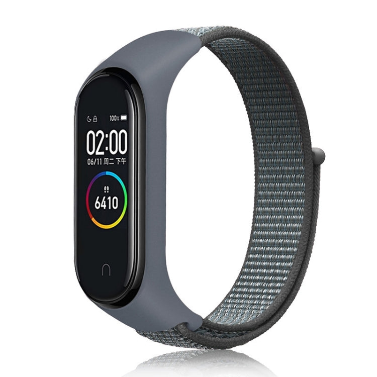 For Xiaomi Mi Band 7 Nylon Weave Watch Band(Storm Grey) - Watch Bands by buy2fix | Online Shopping UK | buy2fix