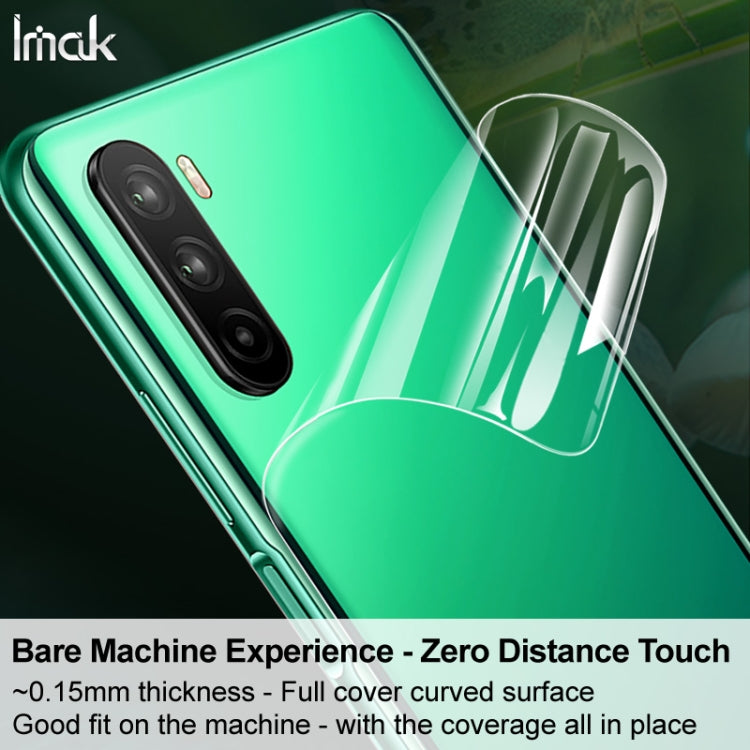 For OPPO Reno8 5G/Reno8 5G Global 2 PCS imak HD Hydrogel Film Phone Back Protector - vivo Tempered Glass by imak | Online Shopping UK | buy2fix