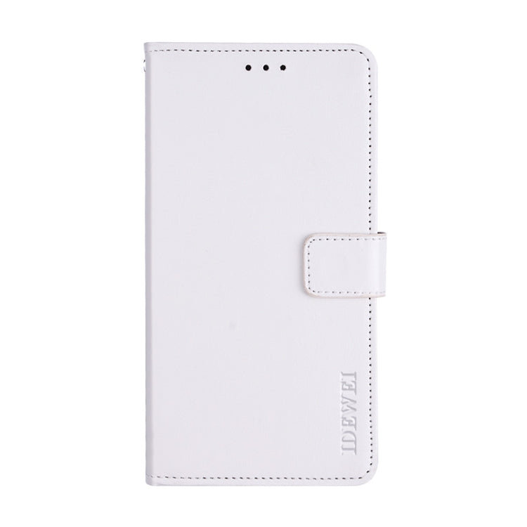 For Doogee X90 idewei Crazy Horse Texture Horizontal Flip Leather Case with Holder & Card Slots & Wallet(White) - More Brand by idewei | Online Shopping UK | buy2fix