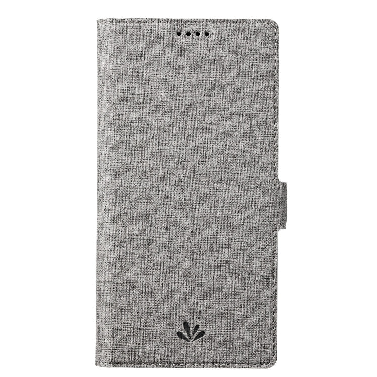 For iPhone 14 Pro ViLi K Series Dual-side Buckle Magsafe Leather Phone Case(Grey) - iPhone 14 Pro Cases by ViLi | Online Shopping UK | buy2fix