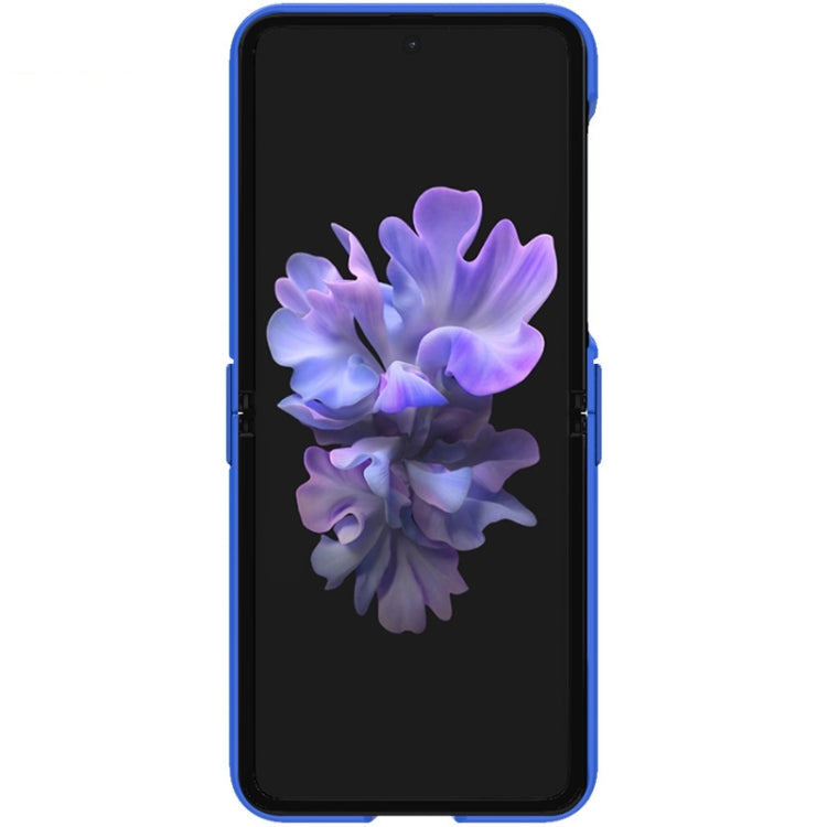 For Samsung Galaxy Z Flip4 5G IMAK JS-3 Series Colorful PC Case(Blue) - Galaxy Z Flip4 5G Cases by imak | Online Shopping UK | buy2fix