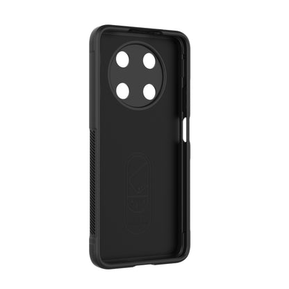 For Huawei Nova Y90/Enjoy 50 Pro Magic Shield TPU + Flannel Phone Case(Dark Grey) - Huawei Cases by buy2fix | Online Shopping UK | buy2fix