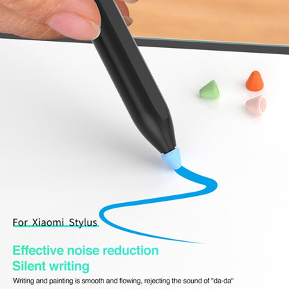 10 in 1 / Set Silicone Nib Cap For Xiaomi Pencil(Black) - Pencil Accessories by buy2fix | Online Shopping UK | buy2fix