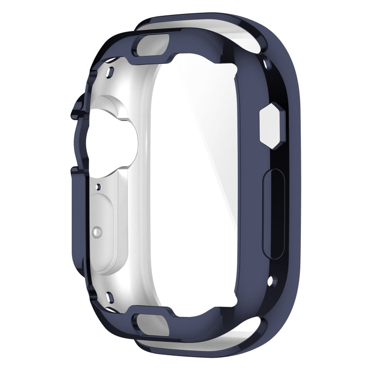 TPU All-inclusive Electroplating Protective Case For Apple Watch Ultra 49mm / Apple Watch Ultra 2 49mm(Midnight Blue) - Watch Cases by buy2fix | Online Shopping UK | buy2fix