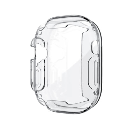 All-inclusive Transparent TPU Protective Case For Apple Watch Ultra 49mm / Apple Watch Ultra 2 49mm - Watch Cases by buy2fix | Online Shopping UK | buy2fix