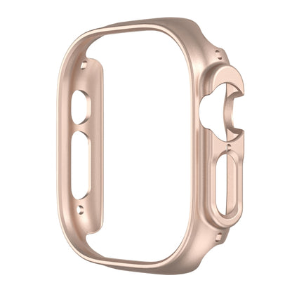 For Apple Watch Ultra 49mm / Apple Watch Ultra 2 49mm Half-inclusive Frosted PC Protective Case(Rose Gold) - Watch Cases by buy2fix | Online Shopping UK | buy2fix