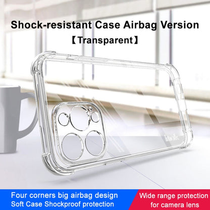 For iPhone 14 Pro Max imak Shockproof Airbag TPU Phone Case(Transparent) - iPhone 14 Pro Max Cases by imak | Online Shopping UK | buy2fix