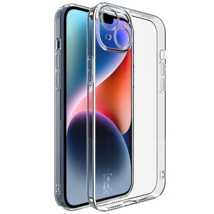 For iPhone 14 imak UX-10 Series Shockproof TPU Phone Case(Transparent) - iPhone 14 Cases by imak | Online Shopping UK | buy2fix