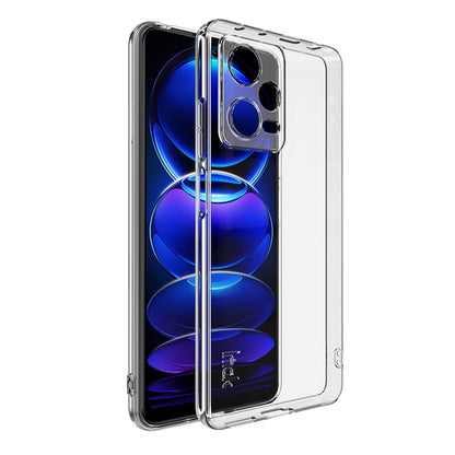 For Xiaomi Redmi Note 12 Pro+ 5G India IMAK UX-10 Series Transparent Shockproof TPU Phone Case(Transparent) - Xiaomi Cases by imak | Online Shopping UK | buy2fix