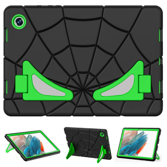 For Samsung Galaxy Tab A8 10.5 2021 Silicone + PC Shockproof Protective Tablet Case(Black+Green) - Other Galaxy Tab PC by buy2fix | Online Shopping UK | buy2fix