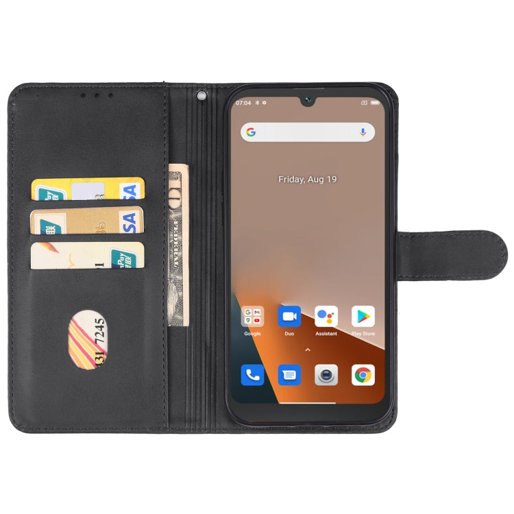 For Blackview BV5200 Pro Leather Phone Case(Black) - More Brand by buy2fix | Online Shopping UK | buy2fix