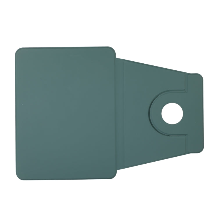 2 in 1 Acrylic Split Rotating Leather Tablet Case For iPad Air 11 2024 / 2022 / 2020 10.9(Pine Needle Green) - iPad Air (2022) / (2020) 10.9 Cases by buy2fix | Online Shopping UK | buy2fix