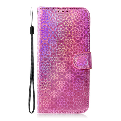 For OnePlus 11 Colorful Magnetic Buckle Leather Phone Case(Pink) - OnePlus Cases by buy2fix | Online Shopping UK | buy2fix