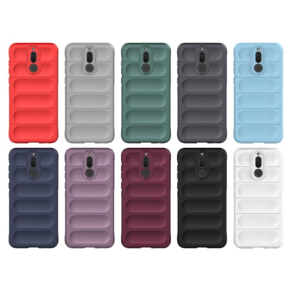 For Huawei Mate 10 Lite Magic Shield TPU + Flannel Phone Case(Red) - Huawei Cases by buy2fix | Online Shopping UK | buy2fix