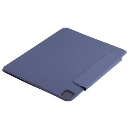 For iPad Air 13 2024 / Pro 12.9 2020 Active Buckle Magnetic PU Leather Tablet Case With Holder & Sleep / Wake-up Function(Dark Blue) - iPad Pro 12.9 (2020) Cases by buy2fix | Online Shopping UK | buy2fix