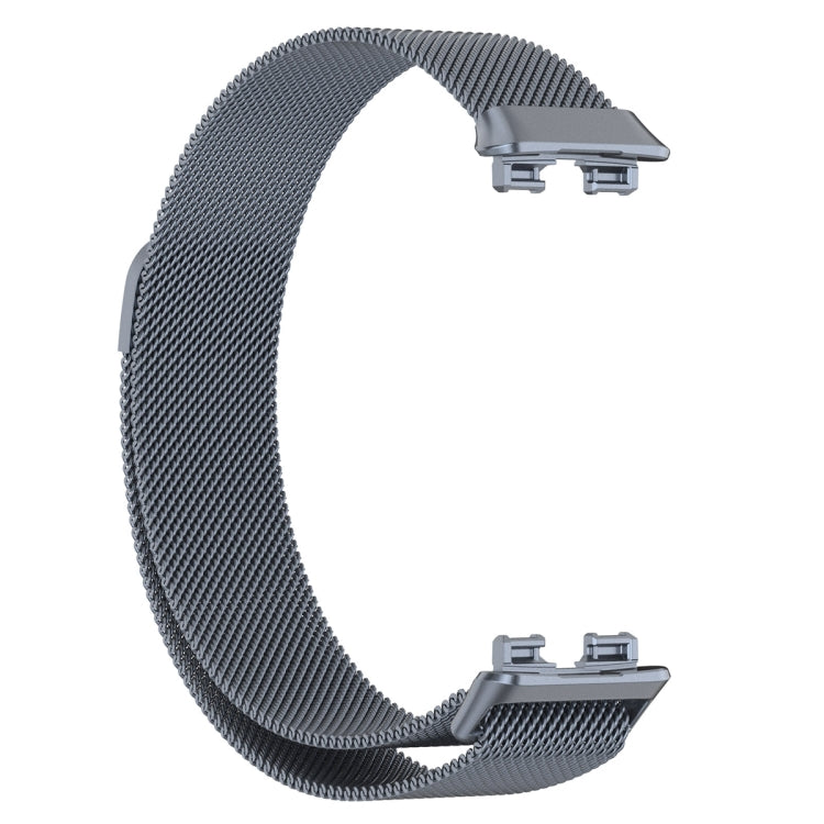 For Huawei Band 8 Milanese Metal Watch Band(Space Grey) - Watch Bands by buy2fix | Online Shopping UK | buy2fix