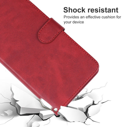 For Nokia C22 Leather Phone Case(Red) - Nokia Cases by buy2fix | Online Shopping UK | buy2fix