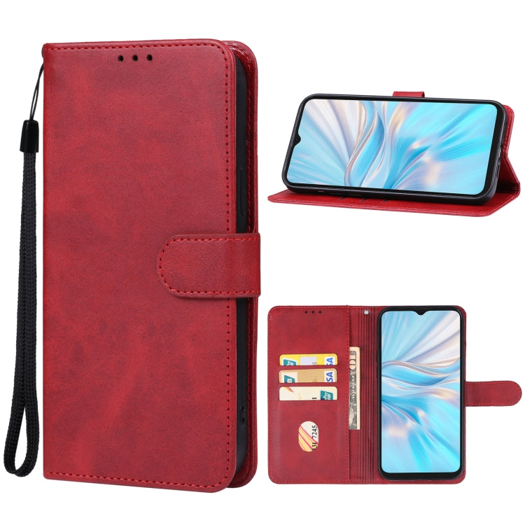 For Blackview Oscal C70 Leather Phone Case(Red) - More Brand by buy2fix | Online Shopping UK | buy2fix