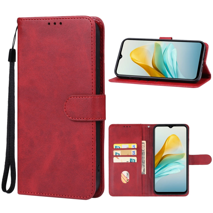 For ZTE Blade A53 Pro Leather Phone Case(Red) - ZTE Cases by buy2fix | Online Shopping UK | buy2fix