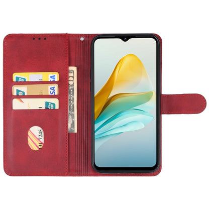 For ZTE Blade A53 Pro Leather Phone Case(Red) - ZTE Cases by buy2fix | Online Shopping UK | buy2fix