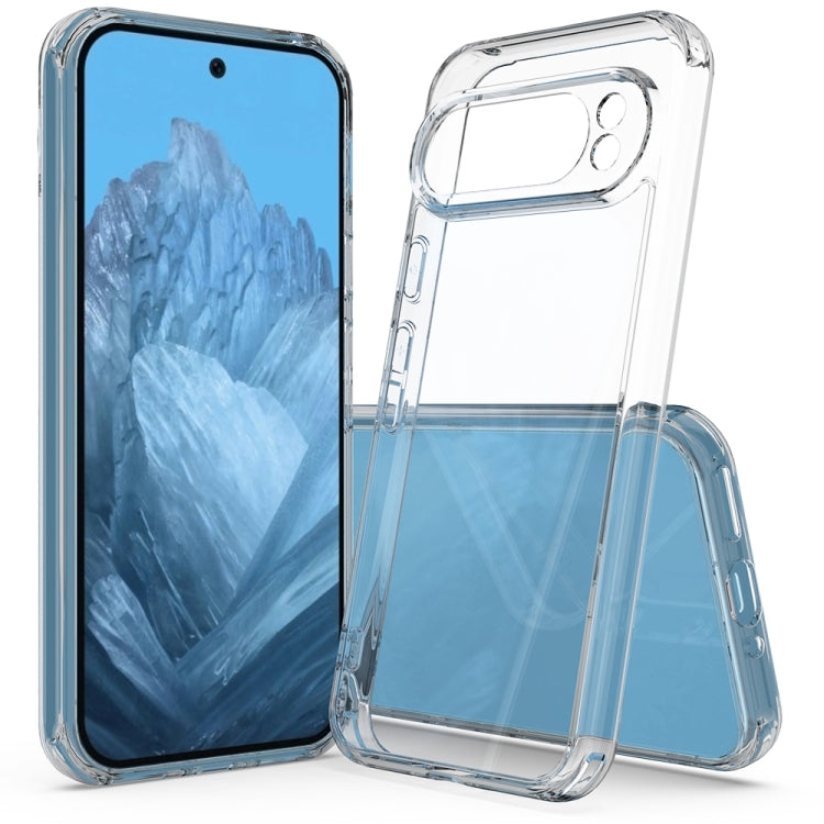 For Google Pixel 9 Pro XL Scratchproof Acrylic TPU Phone Case(Transparent) - Google Cases by buy2fix | Online Shopping UK | buy2fix