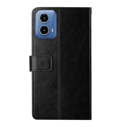 For Xiaomi Redmi 13C 5G Y-shaped Pattern Flip Leather Phone Case(Black) - 13C Cases by buy2fix | Online Shopping UK | buy2fix