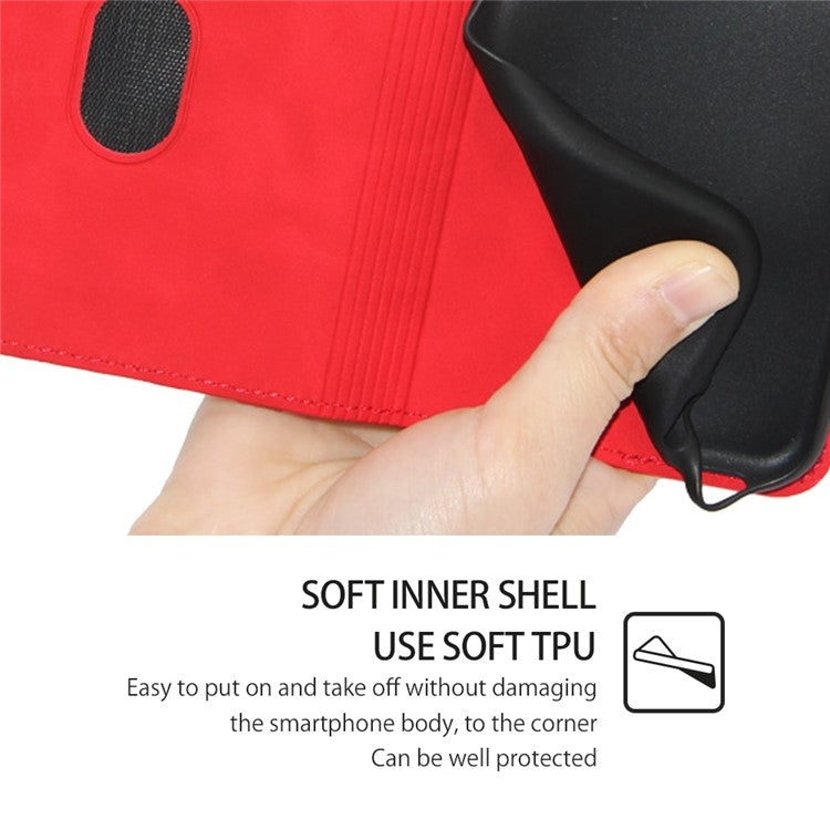 For Xiaomi 14 Pro Skin Feel Magnetic Leather Phone Case(Red) - 14 Pro Cases by buy2fix | Online Shopping UK | buy2fix