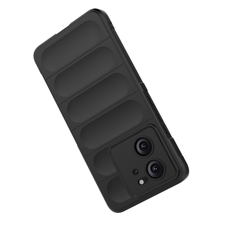 For Xiaomi Redmi K60 Ultra Magic Shield TPU + Flannel Phone Case(Dark Blue) - Redmi K60 Ultra Cases by buy2fix | Online Shopping UK | buy2fix