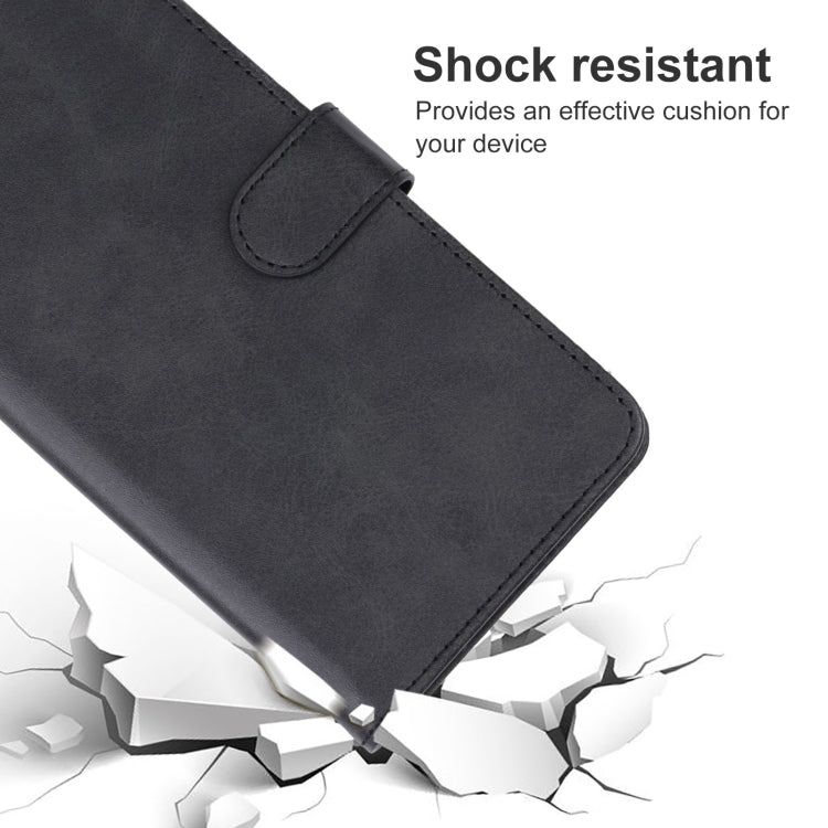 For Xiaomi Redmi Note 12R Leather Phone Case(Black) - Xiaomi Cases by buy2fix | Online Shopping UK | buy2fix