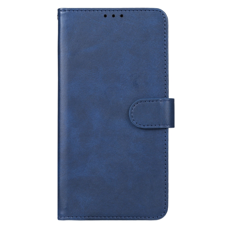 For Motorola Moto G14 Leather Phone Case(Blue) - Motorola Cases by buy2fix | Online Shopping UK | buy2fix