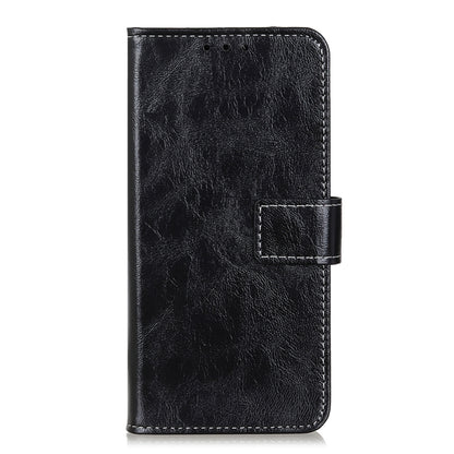 For Xiaomi Redmi K70 5G / K70 Pro 5G Retro Crazy Horse Texture Leather Phone Case(Black) - K70 Cases by buy2fix | Online Shopping UK | buy2fix