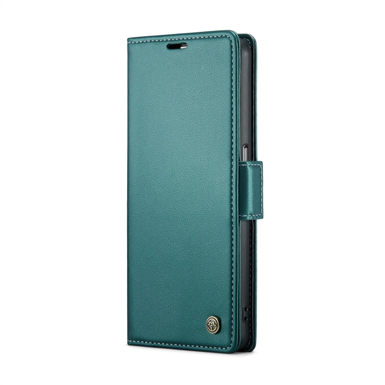 For OPPO A57 4G Global/A57s 4G Global CaseMe 023 Butterfly Buckle Litchi Texture RFID Anti-theft Leather Phone Case(Pearly Blue) - OPPO Cases by CaseMe | Online Shopping UK | buy2fix