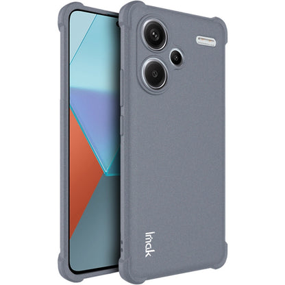 For Xiaomi Redmi Note 13 Pro 5G imak Shockproof Airbag TPU Phone Case(Matte Grey) - Note 13 Pro Cases by imak | Online Shopping UK | buy2fix