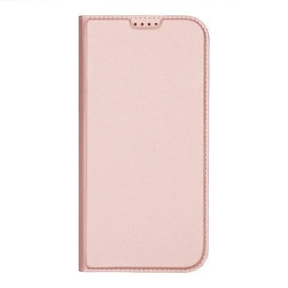 For iPhone 16 Pro DUX DUCIS Skin Pro Series Flip Leather Phone Case(Rose Gold) - iPhone 16 Pro Cases by DUX DUCIS | Online Shopping UK | buy2fix