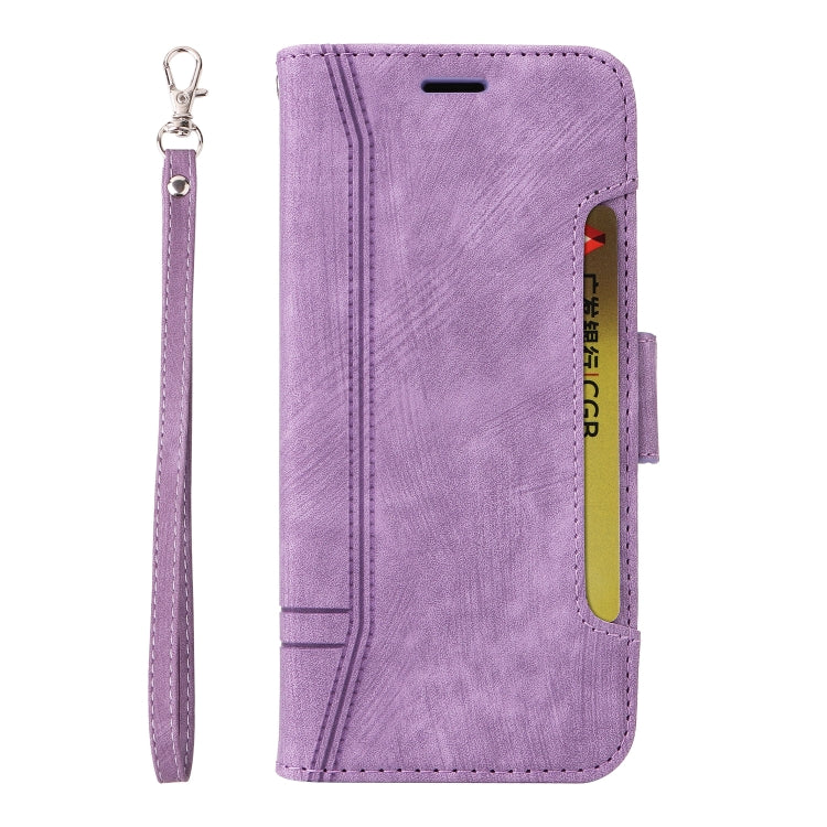 For iPhone 15 Pro Max BETOPNICE Dual-side Buckle Leather Phone Case(Purple) - iPhone 15 Pro Max Cases by BETOPNICE | Online Shopping UK | buy2fix