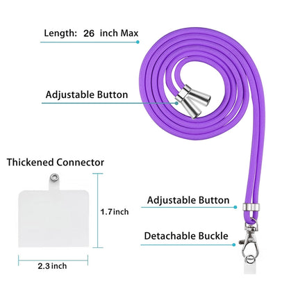 For Google Pixel 9 / 9 Pro Electroplating IMD TPU Phone Case with Lanyard(Purple Flower) - Google Cases by buy2fix | Online Shopping UK | buy2fix